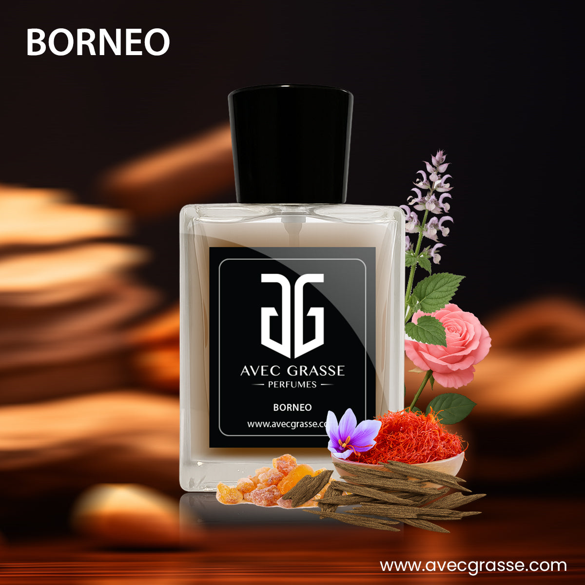 Borneo - 50ml Unisex Eau de Parfum