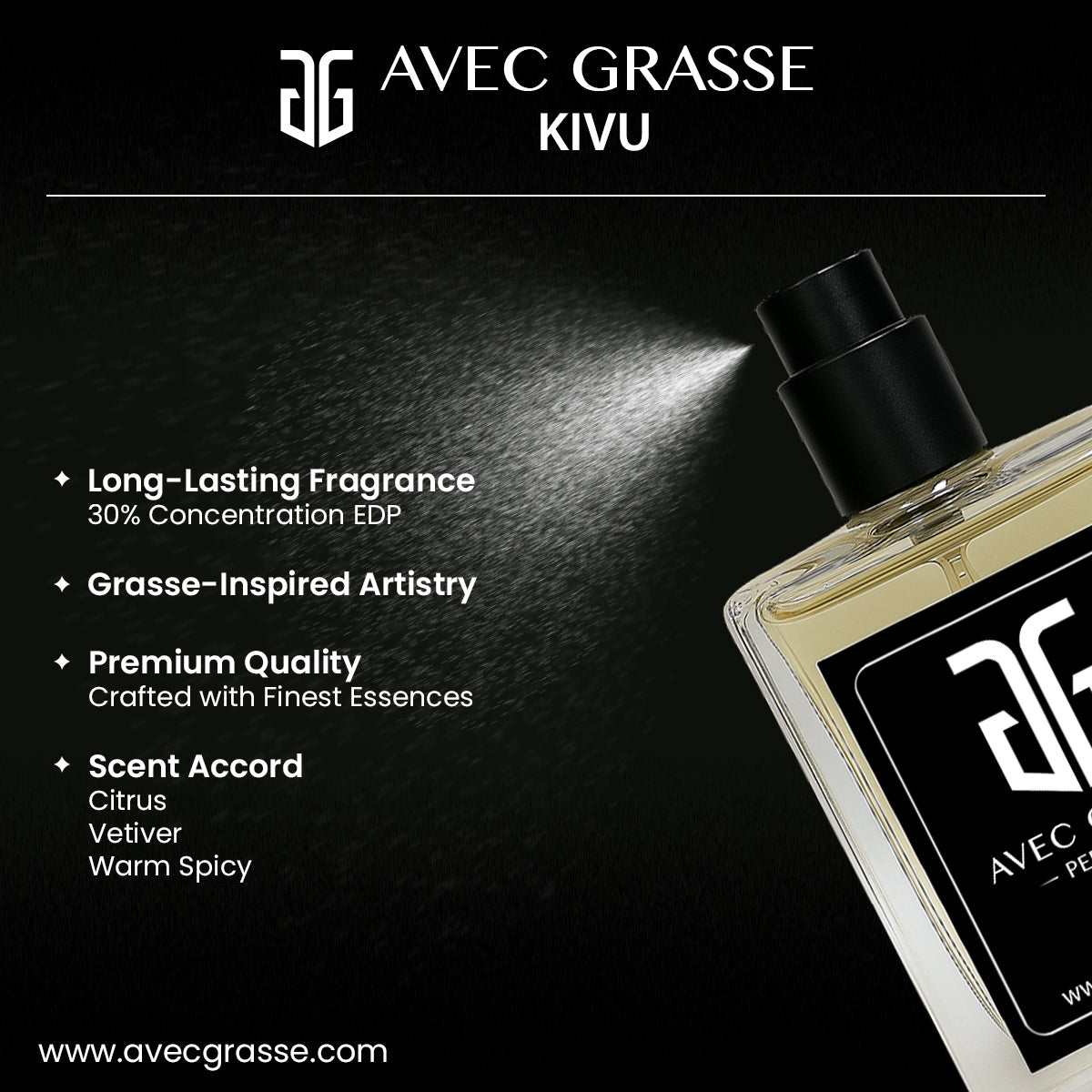 Kivu - 50ml Men Eau de Parfum