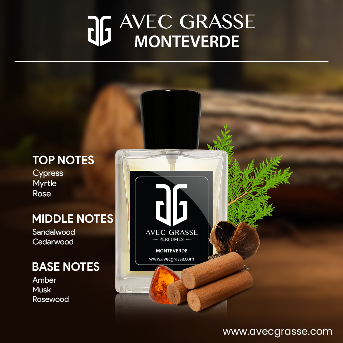 Monteverde - 50ml Unisex Eau de Parfum