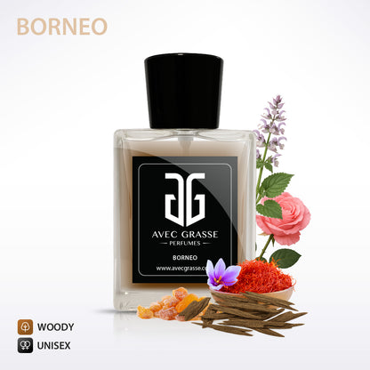 Borneo - 50ml Unisex Eau de Parfum
