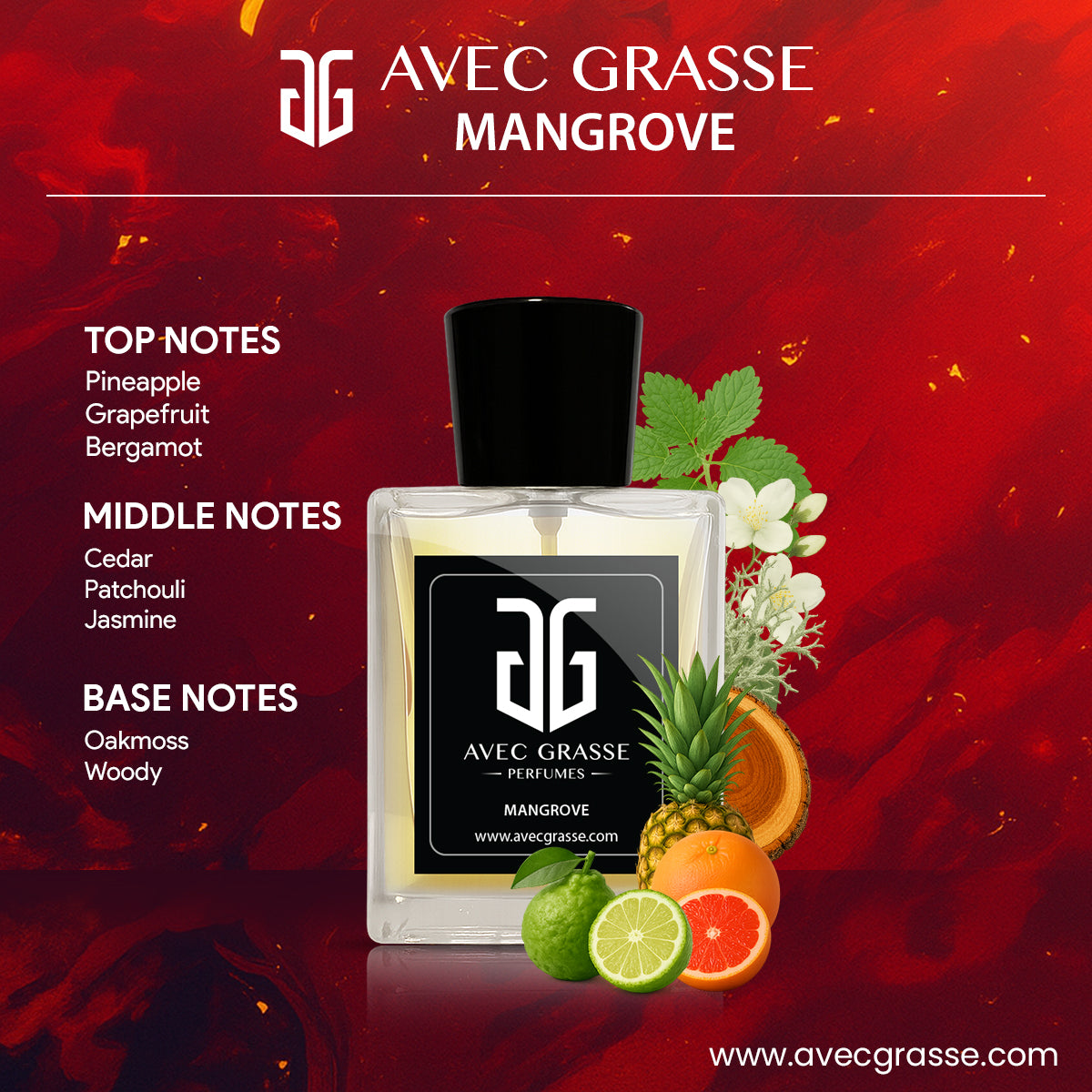 Mangrove - 50ml Unisex Eau de Parfum