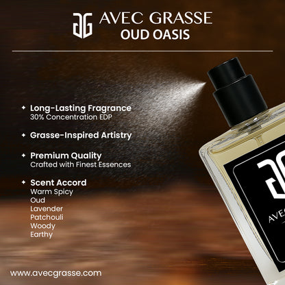 Oud Oasis - 50ml Unisex Eau de Parfum